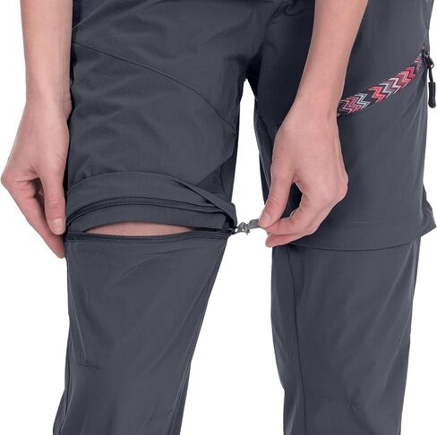 Little Donkey Andy Women's Hiking Pants Lightweight Convertible Zip-Off Pants Quick Dry UPF 50 in Kuwait