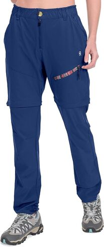 Little Donkey Andy Women's Hiking Pants Lightweight Convertible Zip-Off Pants Quick Dry UPF 50 in Kuwait