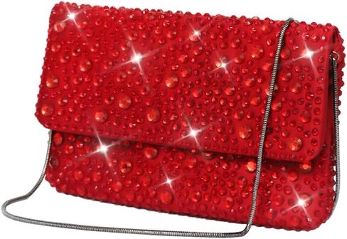 Evening Clutch Purses for Women Ladies Sparkling Wedding Crystal Rhinestone Bag in Saudi Arabia