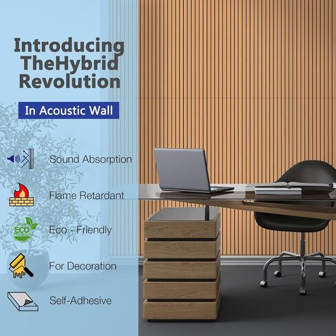 BUBOS 4 Pack Large Acoustic Panels,47.2"x23.6"Acoustic Wall Panels,Self-adhesive Sound Proof Panels for Walls,Decorative Soundproof Panels for Recording Studio&Office,Khaki in Saudi Arabia