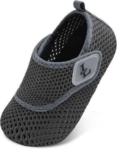 L-RUN Toddler Water Shoes Boys Girls Barefoot Beach Swim Shoes Quick Dry Kids Aqua Socks Non-Slip Wide Baby House Slippers in Saudi Arabia