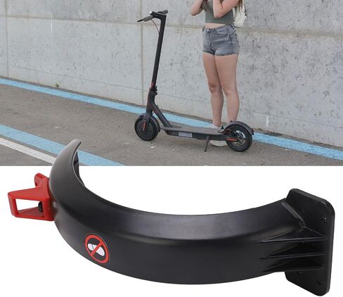 Electric Scooter Rear Mudguard,Rear Mudguard Support with Hook Reflective Strip Compatible with for GOTRAX GXL V2 Rainy Day in Kuwait