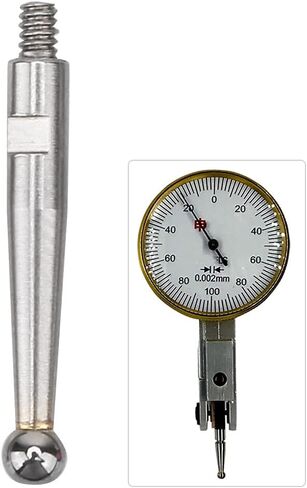 Dial Test Indicator Probe Lever M1.4 Tungsten Steel/Head Tip Point for Dovetail Rails Dial Gauge(M1.4*L15*D2.0-Tungsten Steel Head) in Saudi Arabia