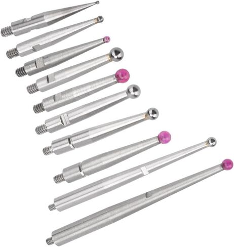 Dial Test Indicator Probe Lever M1.4 Tungsten Steel/Head Tip Point for Dovetail Rails Dial Gauge(M1.4*L15*D2.0-Tungsten Steel Head) in Saudi Arabia