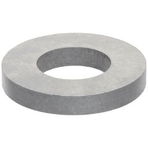 Thrust Washer, Hardened Steel, Bolt Size, 0.375" ID, 0.625" OD, 0.125" Thick
