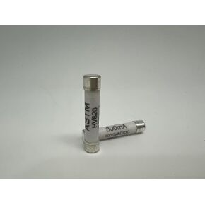 Ceramic Fuse, HV620, 800mA / 1000VAC/DC, 6x32mm for use in Multimeters (2pcs/pk)