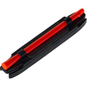 HIVIZ Narrow Magnetic Fiber Optic Shotgun Sight with Red Light Pipe