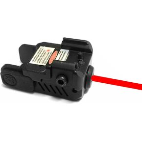 Ade Advanced Optics HG54R Red Strobe Class IIIA Laser Sight for Pistol Handgun, Picatinny Rail Mount, High-Visibility Targeting