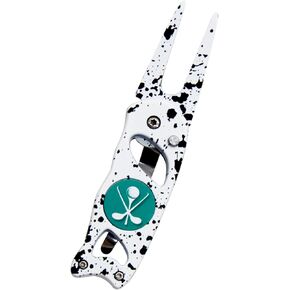 Divot Repair Tool for Golf - Foldable Pop-up Button & Magnetic - Golf Divot Tool and Ball Marker for Protecting The Green and Showing Off Your Clubs