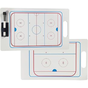 Hockey whiteboard for Coach,Hockey Coaching Board,Double-Sided Hockey Dry Erase Board for Coaches