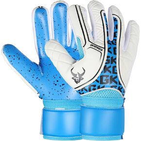 Professional Soccer Goalkeeper Goalie Gloves for Youth Adults Kids Football Gloves High Performance Superior Grip Comfortable Durable for Training and Match Play