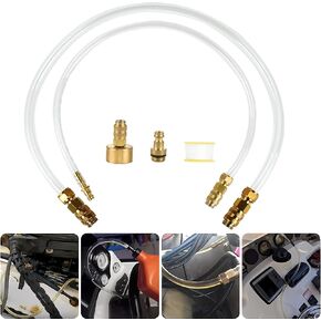21.6" Hydraulic Steering Bleed Kit,fit for Sea Star Hydraulic Steering Fluid Filler Tube Kit,Used for All Outboard, Sterndrive & Inboard, Compatible with Hydraulic Steering Systems Refilling