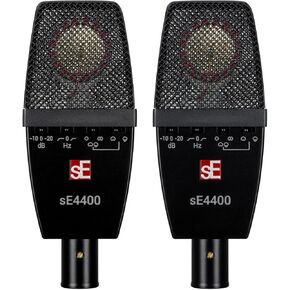 SE Electronics SE4400-PAIR Factory Matched Pair of SE4400 Large Diaphragm Condenser Microphones