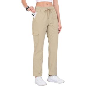 سروال المشي لمسافات طويلة للبضائع للنساء مع الجيوب الرياضية للنساء للنساء in Kuwait