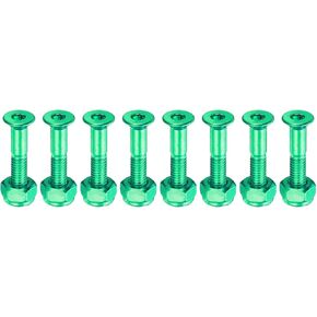 PATIKIL Skateboard Hardware Bolt, Carbon Steel Truck Mounting Screws Bolts Nuts Set for Skateboard Cruiser