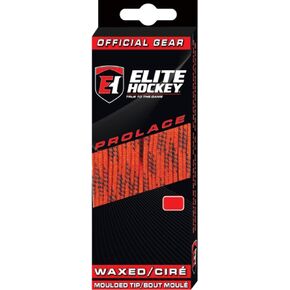 Elite Hockey Prolace Waxed Hockey Skate Laces (Orange, 96")