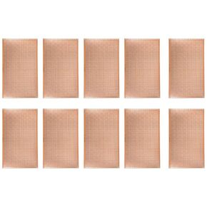 YOKIVE 10 Pcs PCB Paper Clad Board, Single Side Circuit Boards (Brown, 180mmx300mmx1.6mm)