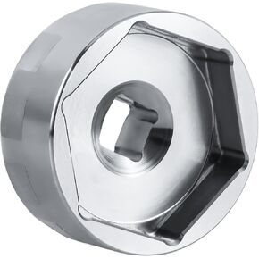 1-3/8" Motorcycle Front Fork Cap Nut Socket Tool, 35mm 6 Hex Flat Socket Compatible with Harley Sportster Big Twin Motorcycle