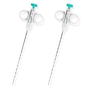 2 PCS Biopsy Needles, Disposable Tissue Sampling Tool, Semi-Automatic Veterinary Sampling Needles for Pet, Livestock, and Wildlife Health (14G/15CM)