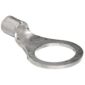 Morris Products 11022 Ring Terminal, Non Insulated, 22-16 Wire Size, 5/16" Stud Size (Pack of 100)