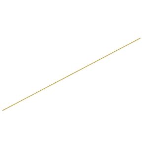 MECCANIXITY Brass Rods 1/4 Inch x 35 Inch Brass Solid Round Rod for Handle Pin DIY Craft Material Pack of 1