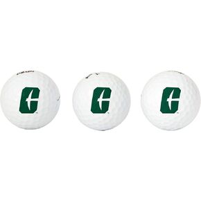 Desert Cactus University of North Carolina at Charlotte Golf Balls 3 Pack Full Color Golf Ball (Design A)