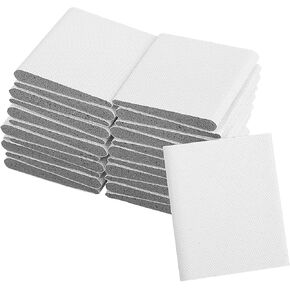 30Pcs Door Corner Seals Self-Adhesive Door Corner Seals Weather Stripping Draft Stopper Draft Plugs Foam Seals Door Frame Seal Corner Foam for Lsolation of Noise (White)