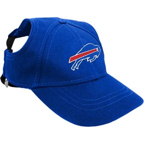 Littlearth Buffalo Bills NFL Pet Baseball Hat, Large