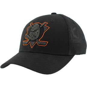 ZHATS NHL Officially Licensed Adjustable Snapback Hat Dakota Element Black