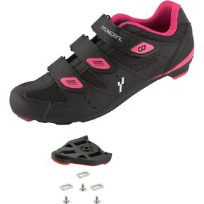 ركوب الدراجة على دراجة Cyclingdeal دراجة عالمية جبل ركوب الدراجات مع 9 درجات عائمة المظهر قوس دلتا متوافق - متوافقة مع دواسات الدراجات الداخلية بيلوتون in Kuwait