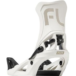 FLUX DS Step On Snowboard Binding - 2025, Off White, L