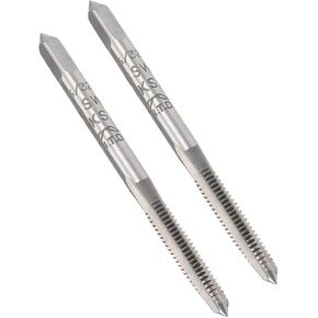 Machine Tap BSW 5/32-32 Thread, for Drilling, Processing Through Holes or Shallow Holes, H2 High Speed Steel Screw Thread Taps Threading Tapping Tool Machinist Repair DIY Tool, 2pcs