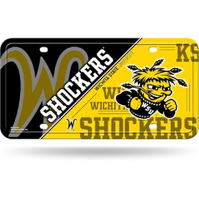 Rico Industries NCAA Unisex-Adult Metal License Plate Tag