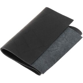 Pool Cue Stick Wrap Billiard Cue Leather Wrap Billiard Pool Cue Hand Grip Wrap for Maintenance, 330mmx115mm, Black