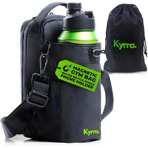 Magnetic Gym Bag Crossbody Water Bottle Pouch Durable Phone Holder For Men Women Fitness Travel Sports Outdoor Activities Convenient Water Bottle With Phone Storage Waterproof Design