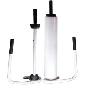 Pallet Stretch Film Packing Machine Shrink Wrap Dispenser Holder, Adjustable Height from 12-20 inch (Upgraded Version)