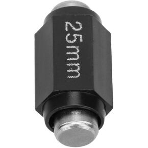 Stainless Steel Calibration Block Rod Bar Professional Standard Caliper Outside Micrometer Calibration Rod for Calibrating Micrometers (25mm)