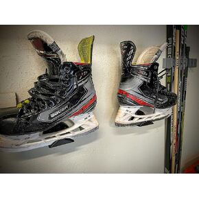 Duck Ice Skate Wall Mount | Garage Hockey Gear Storage Solution