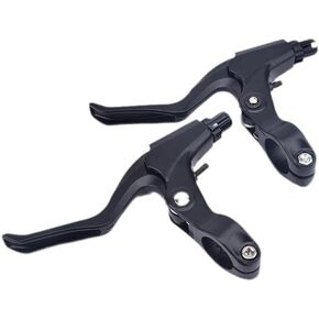 1 Pair Bicycle Brake Handle Mountain Bike Brake Handle Ultra Light Aluminium Alloy Hand Brake Handle Metal V Brake Disc Brake Handle for Road Bike Folding Bike Mountain Bike