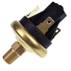 Pressure Switch Adjustable Compatible with SPDT 1/8 NPT Male 1/4 Blade