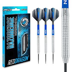 RED DRAGON Razor Edge Original 33g Tungsten Darts with Flights and Stems