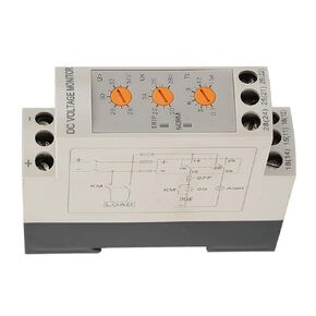 DC Over Voltage and Under Voltage Relay Overvoltage Undervoltage Protector for DC Motor Battery DC Switchgear(DC24V)