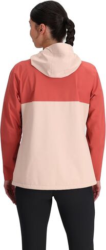 Outdoor Research Women's Stratoburst Stretch Rain Jacket, Cenote, S in Kuwait
