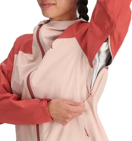 Outdoor Research Women's Stratoburst Stretch Rain Jacket, Cenote, S in Kuwait