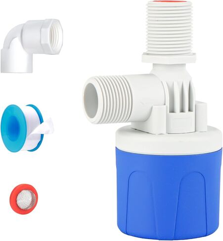 صمام التحكم في مستوى المياه التلقائي ، صمام تعويم المياه المصغرة ، وحدة تحكم مستوى المياه التلقائي بالكامل لخزان المياه ، ملء تلقائي صمام تعويم الماء للتجمع/برج الماء (1/2 "كمية المياه العلوية) in Kuwait