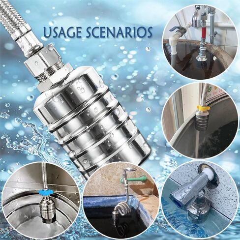 صمام تعويم، صمام تعويم مياه 1/2 بوصة إلى 3/4 بوصة، صمام تعويم أوتوماتيكي بالكامل للتحكم في مستوى المياه من الفولاذ المقاوم للصدأ 304 مع موصل خيط NPT، وحدة تحكم أوتوماتيكية في مستوى المياه لخزان المياه والماشية. in Kuwait