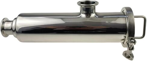 1.5 "Tri Clover متوافق مع شبكة سلكية مثبتة Tri Tri Clamp Hopstrainer Side Filter 150 Mesh (100 micron) in Kuwait