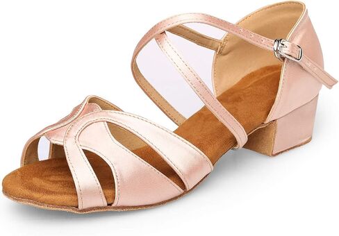 Ballroom Dance Shoes Women, Latin Salsa Bachata Practice Performance Dancer Shoes in Saudi Arabia