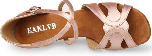 Ballroom Dance Shoes Women, Latin Salsa Bachata Practice Performance Dancer Shoes in Saudi Arabia