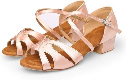 Ballroom Dance Shoes Women, Latin Salsa Bachata Practice Performance Dancer Shoes in Saudi Arabia